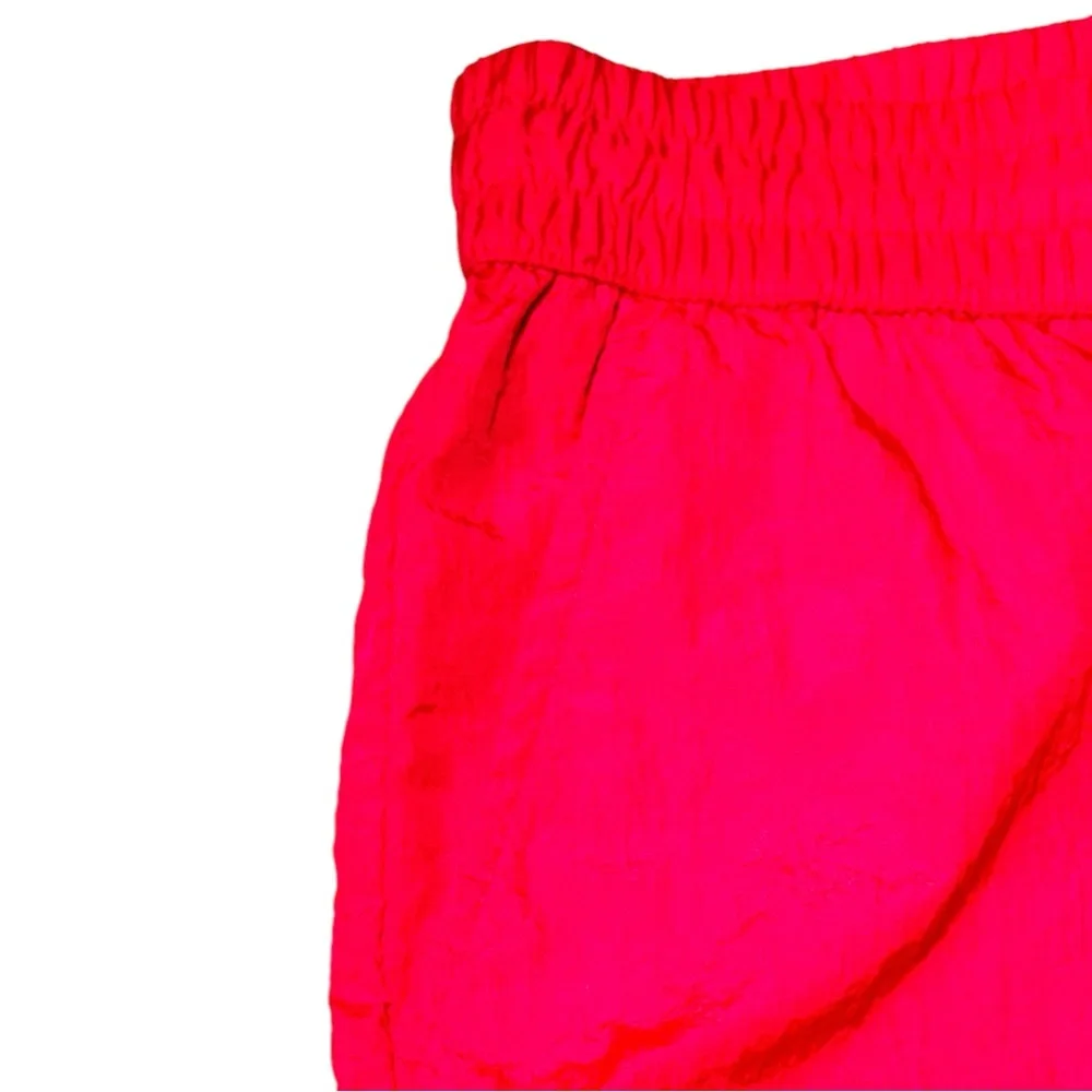 Future Collective‎ Alani Noelle Neon Pink Athletic Shorts Womens Medium Retro
